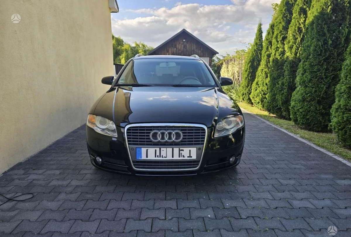 Audi A4 2007 — rear view
