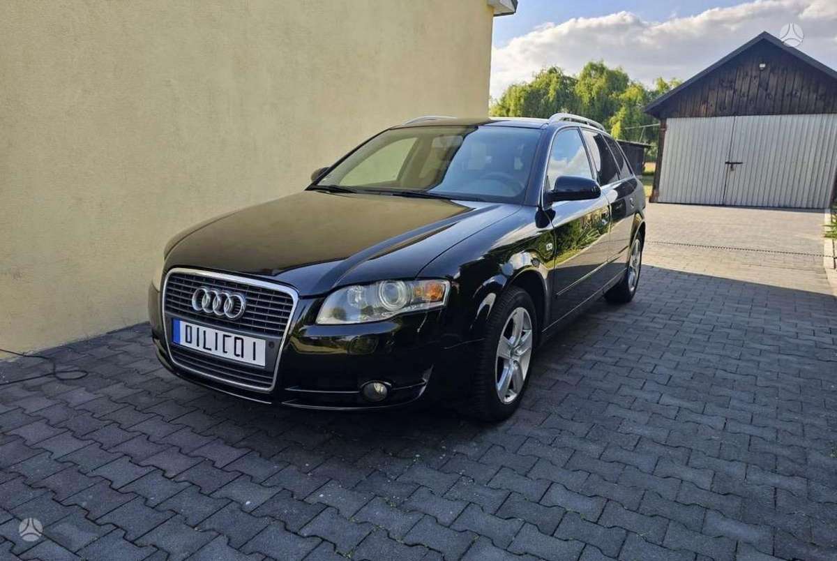 Audi A4 2007 — interior