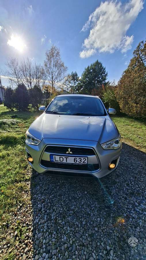 Mitsubishi ASX 2014 — rear view
