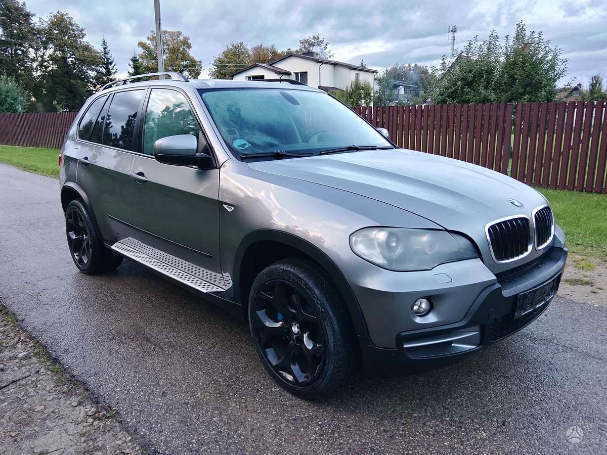 BMW X5 2007 — вигляд ззаду