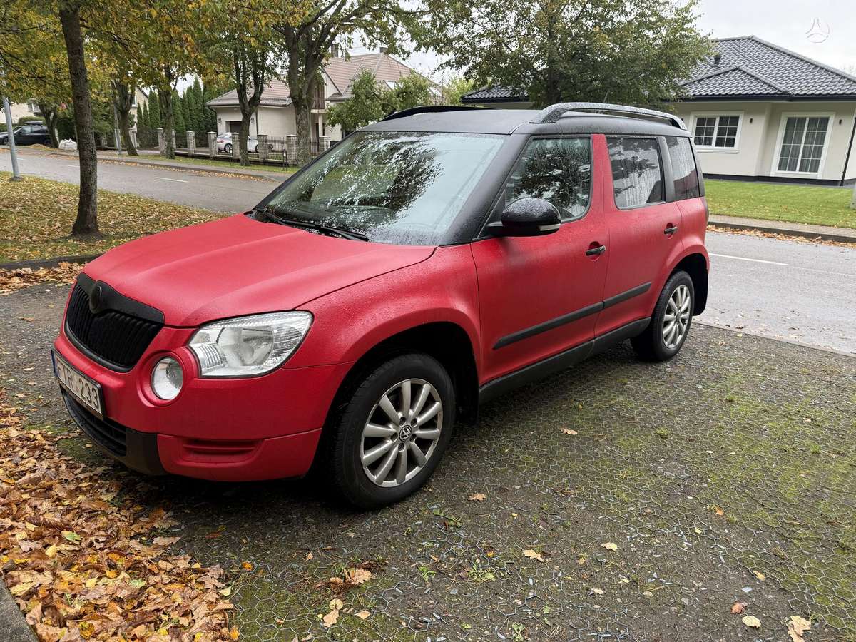 Skoda Yeti 2012 — interior