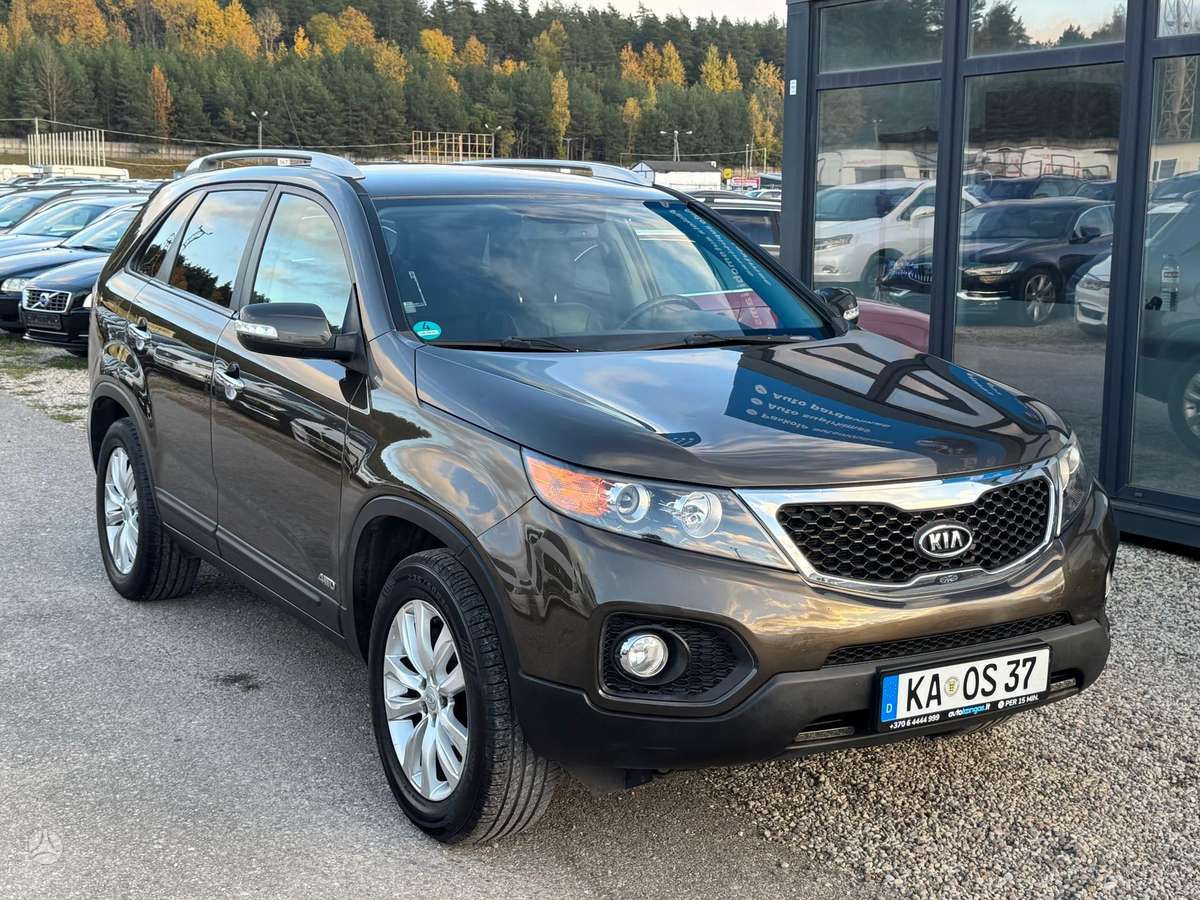 Kia Sorento 2010 — rear view