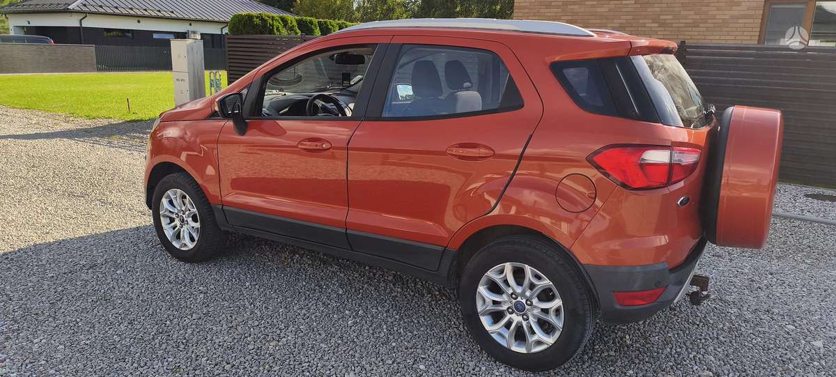 Ford EcoSport 2015 — rear view