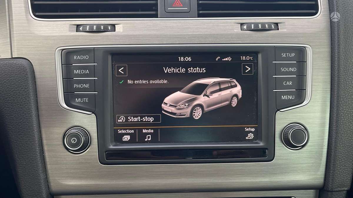 Volkswagen Golf 2015 — engine 1395 cm³, 125 HP (92kW)