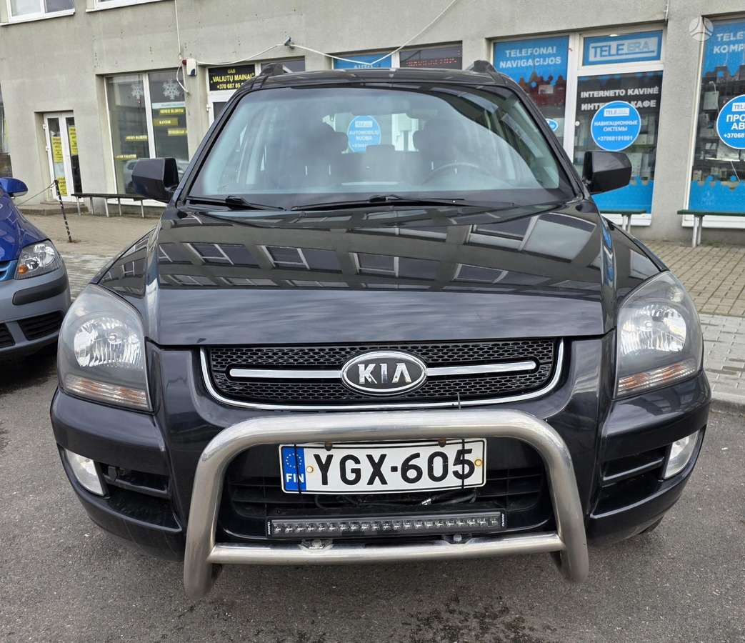 Kia Sportage 2008 — вигляд ззаду