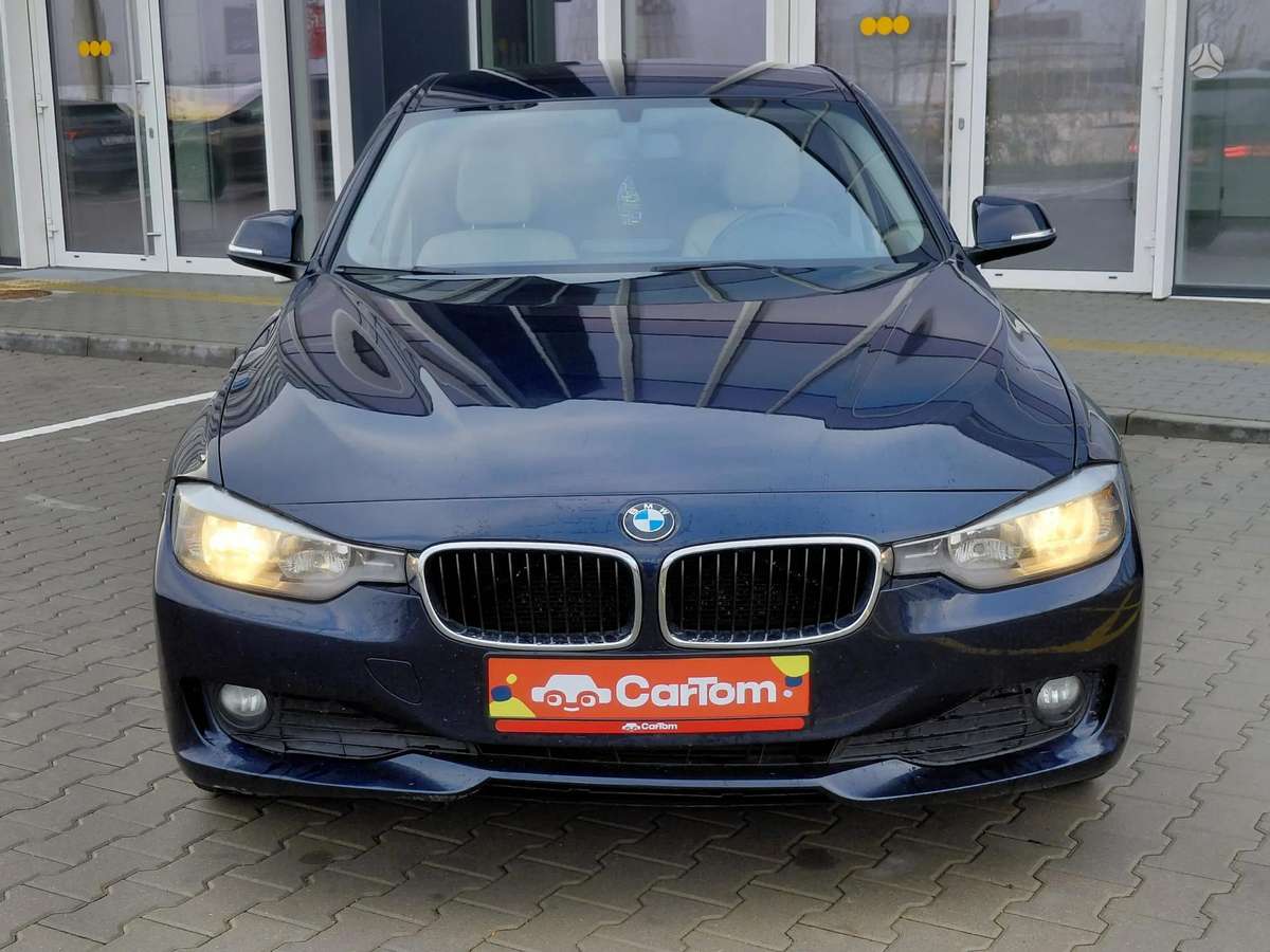 BMW 316 2014 — rear view