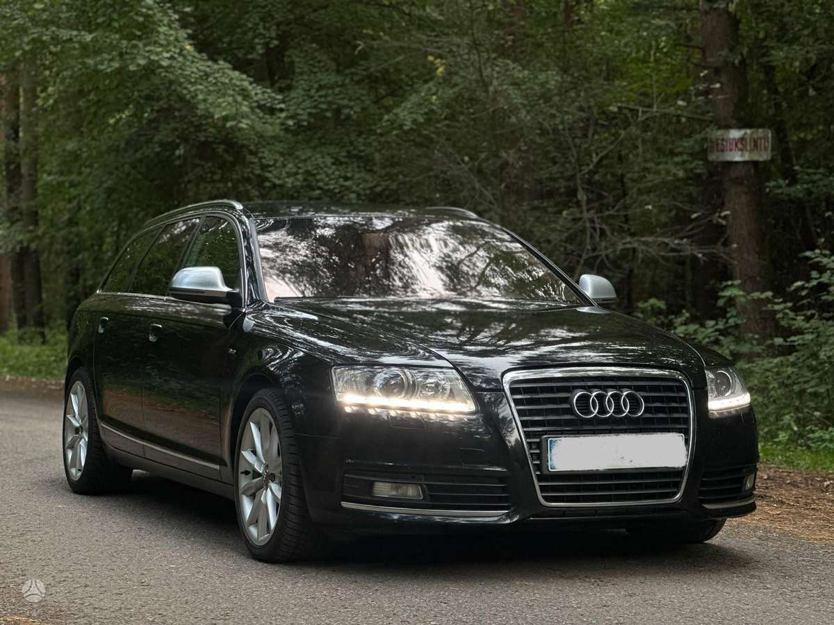 Audi A6 2009 — rear view