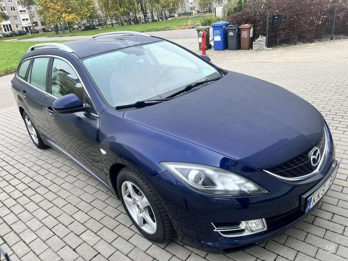Mazda 6 2009 — rear view