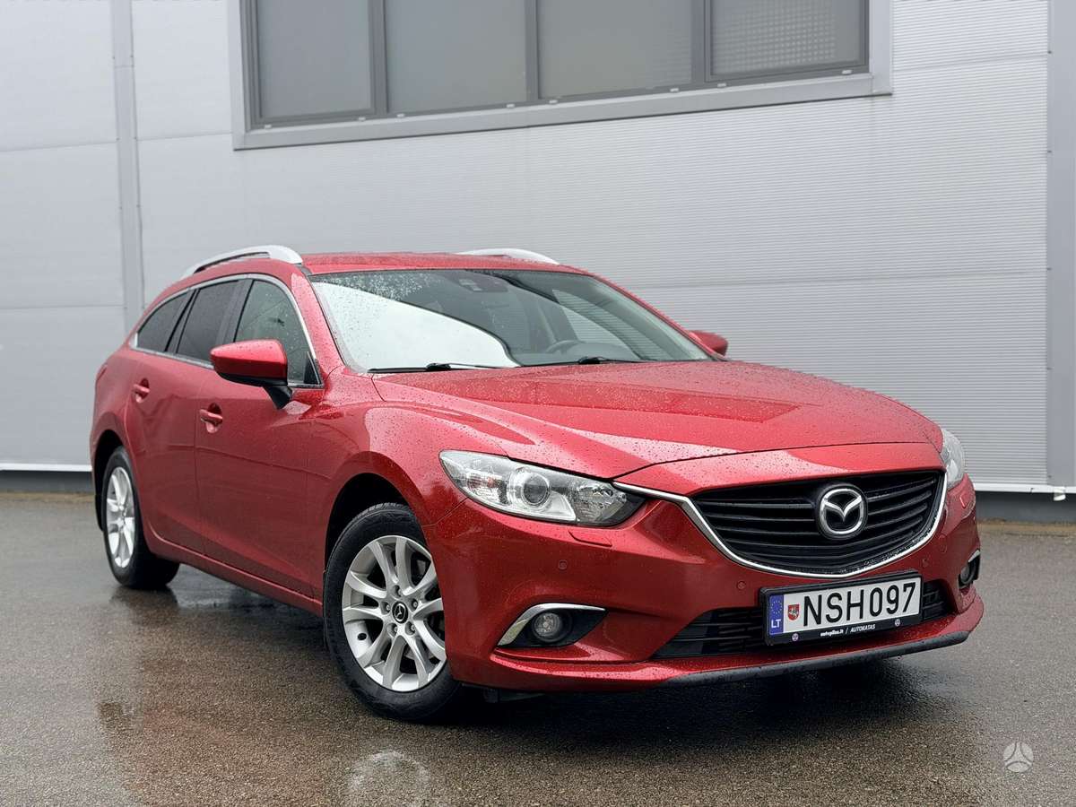 Mazda 6 2014 — rear view