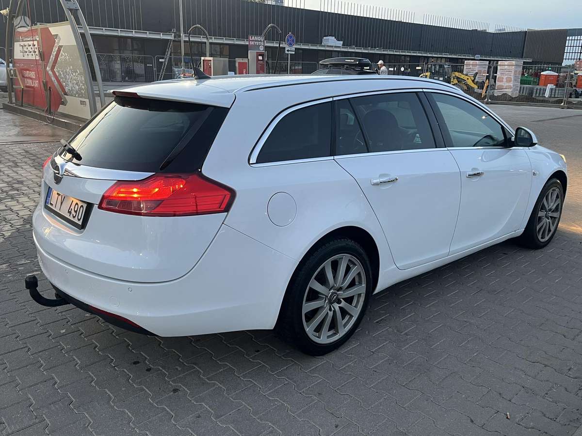 Opel Insignia 2010 — вигляд ззаду