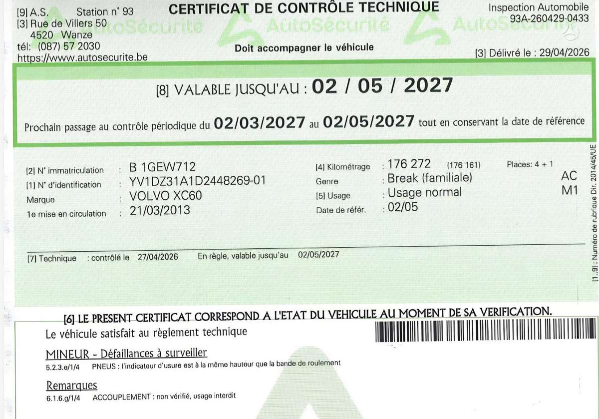 Volvo XC60 2013 — photo 22