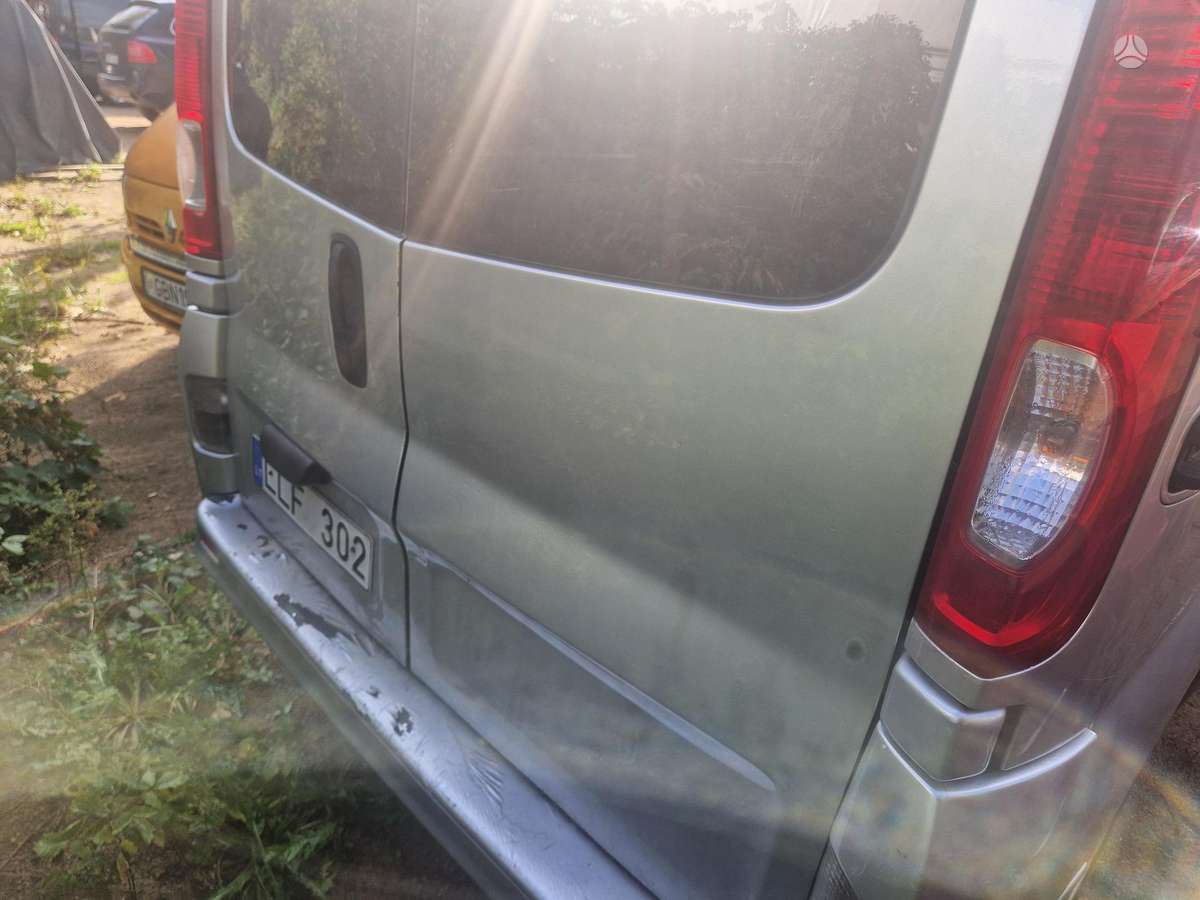 Opel Vivaro 2006 — вигляд ззаду