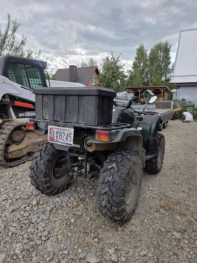 Yamaha Grizzly 2004 — interior