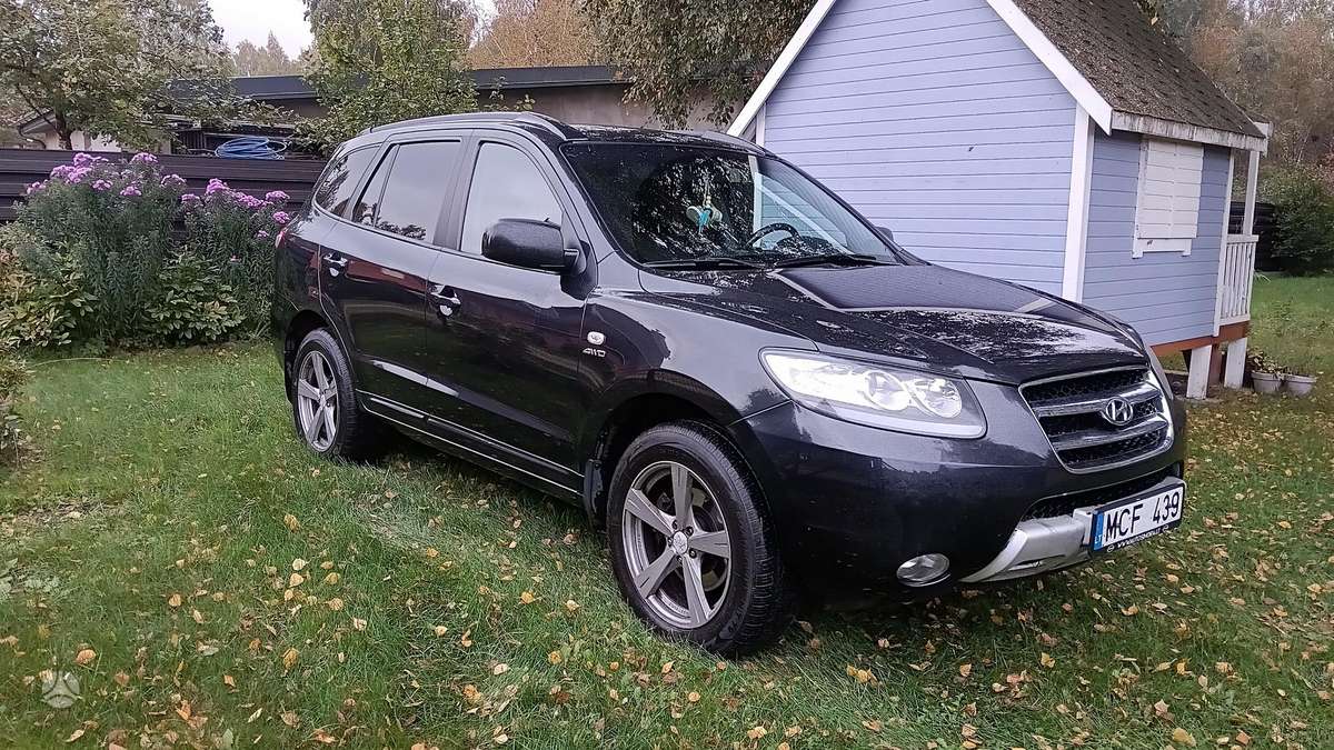 Hyundai Santa 2007 — салон