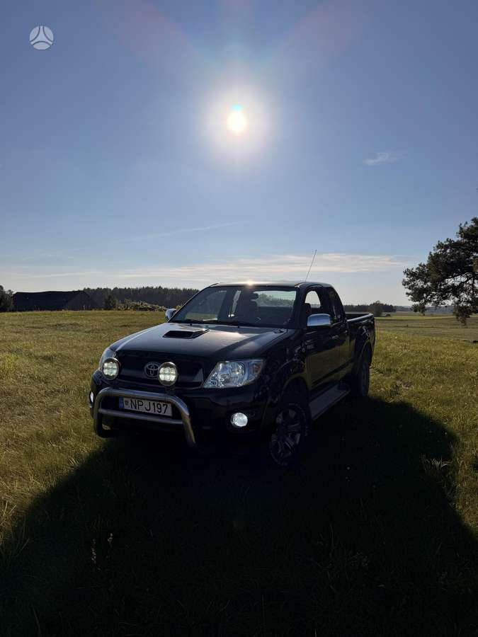 Toyota Hilux 2008 — rear view