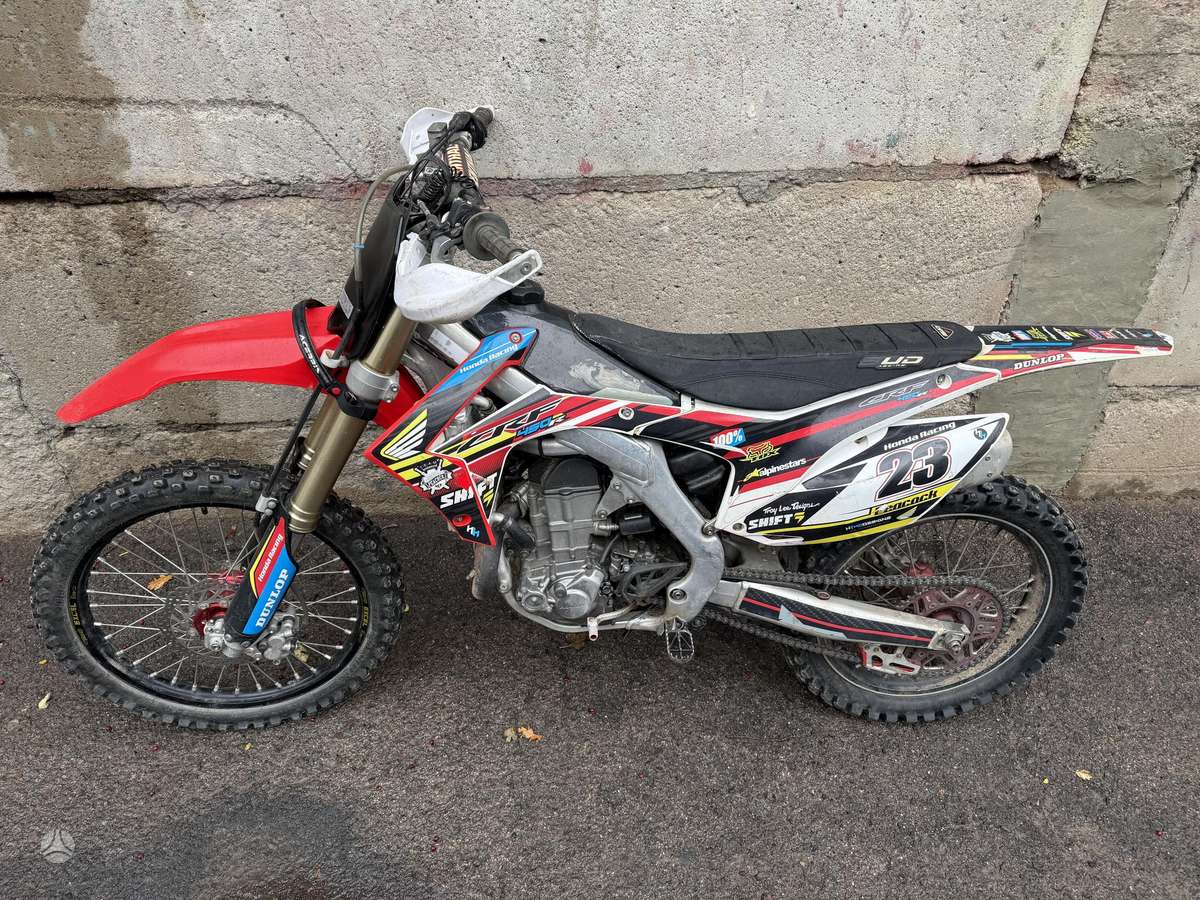 Honda CRF 2014 — двигун 450 cm³