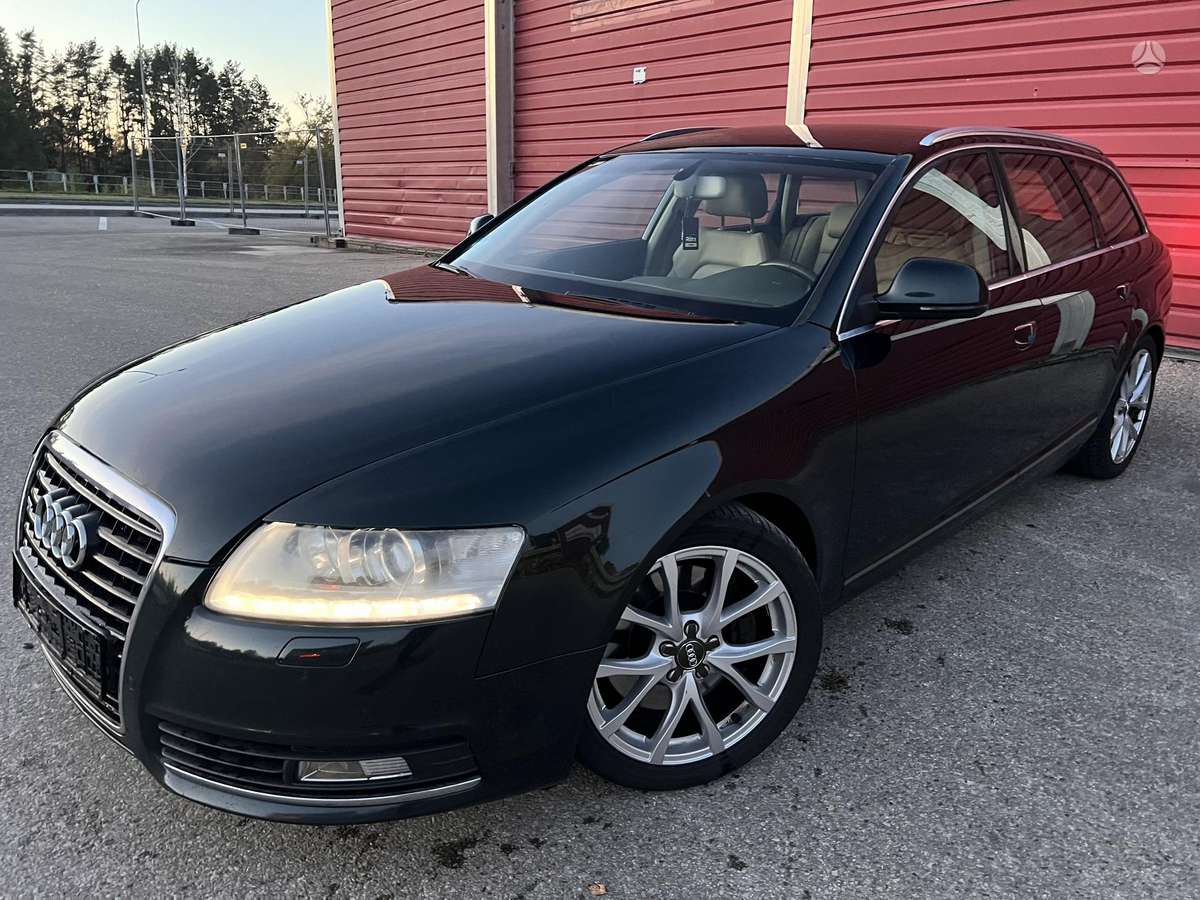 Audi A6 2009 — rear view