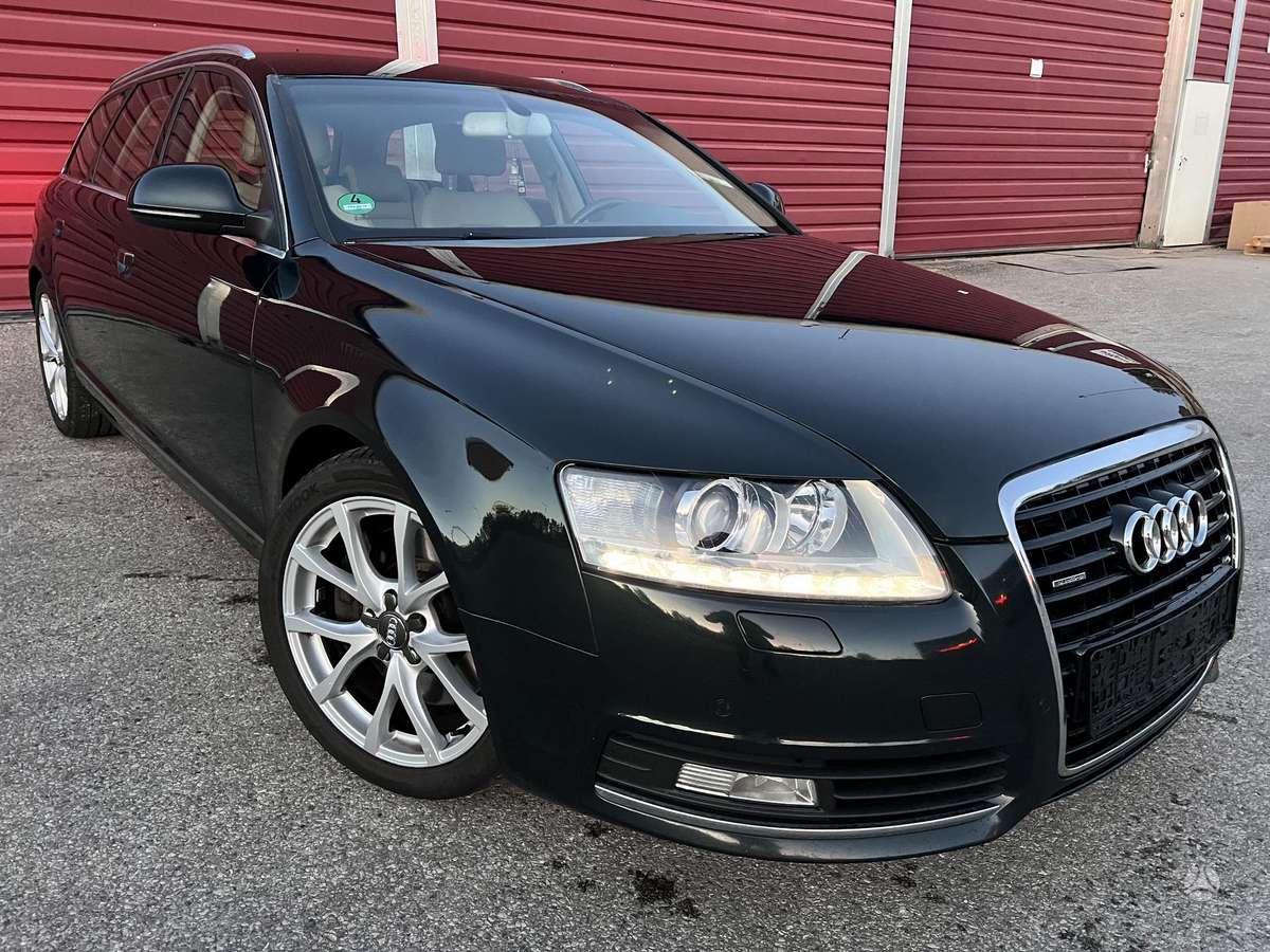 Audi A6 2009 — interior