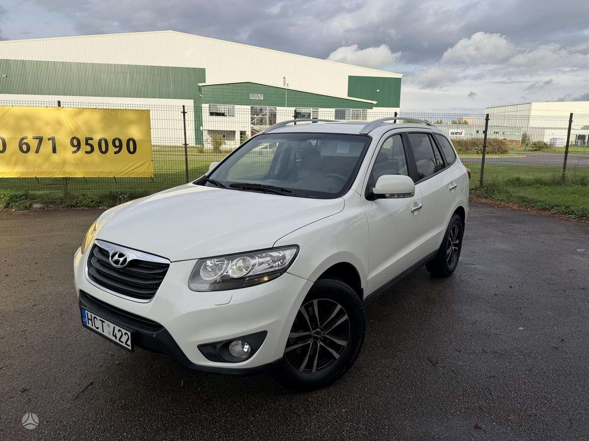 Hyundai Santa 2010 — вигляд ззаду