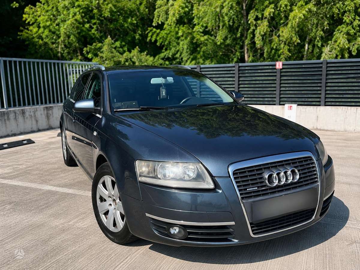 Audi A6 2007 — interior