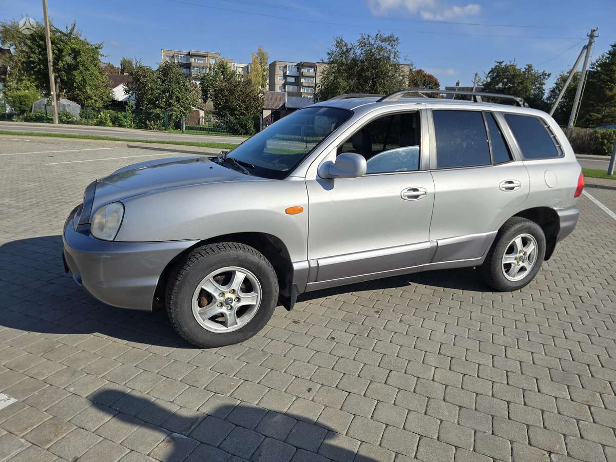 Hyundai Santa 2004 — вигляд ззаду
