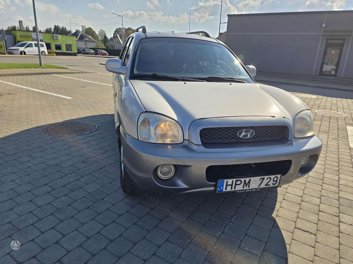 Hyundai Santa 2004 — салон