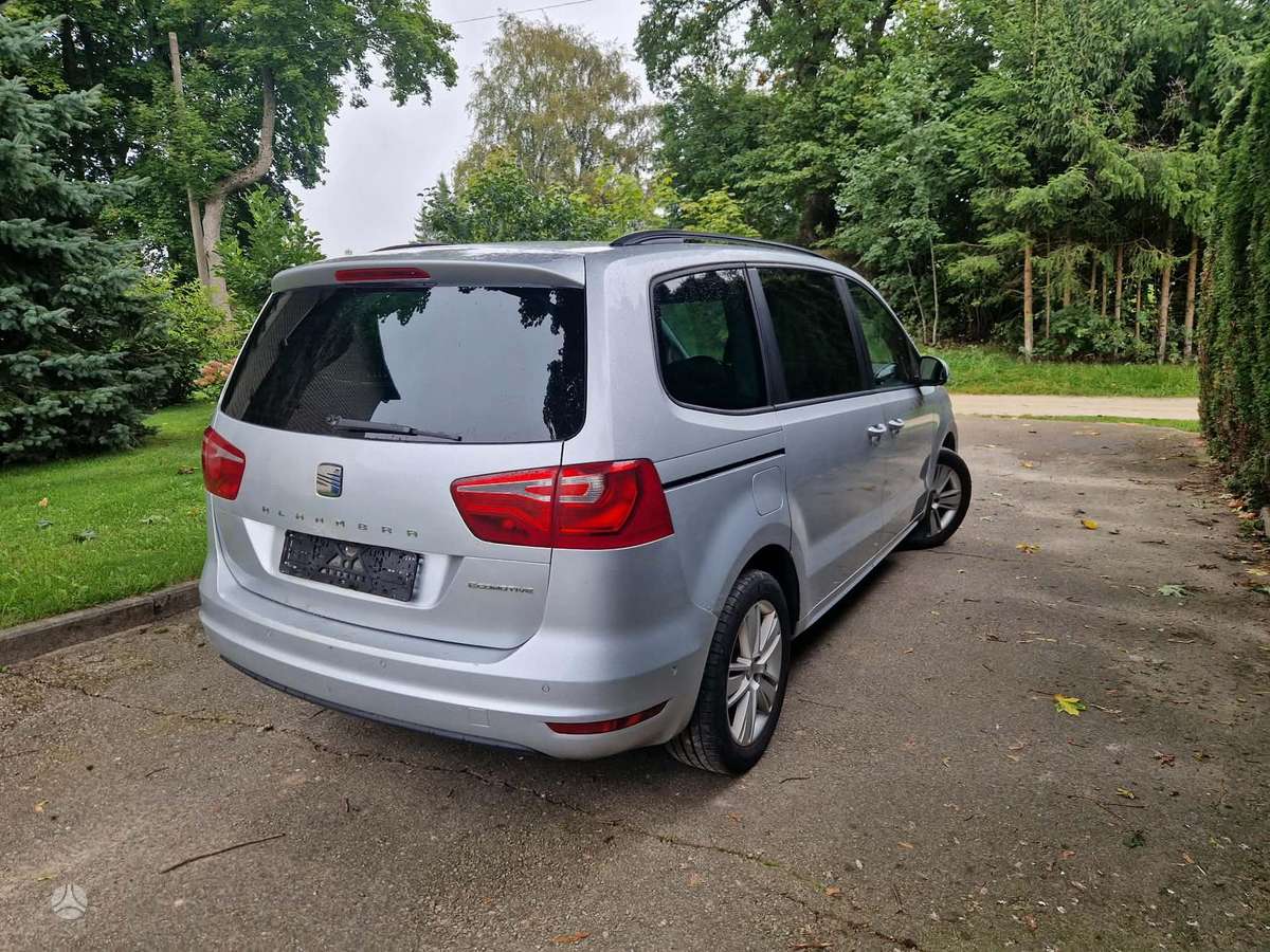 Seat Alhambra 2012 — engine 1968 cm³, 140 HP (103kW)