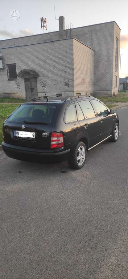 Skoda Fabia 2007 — салон