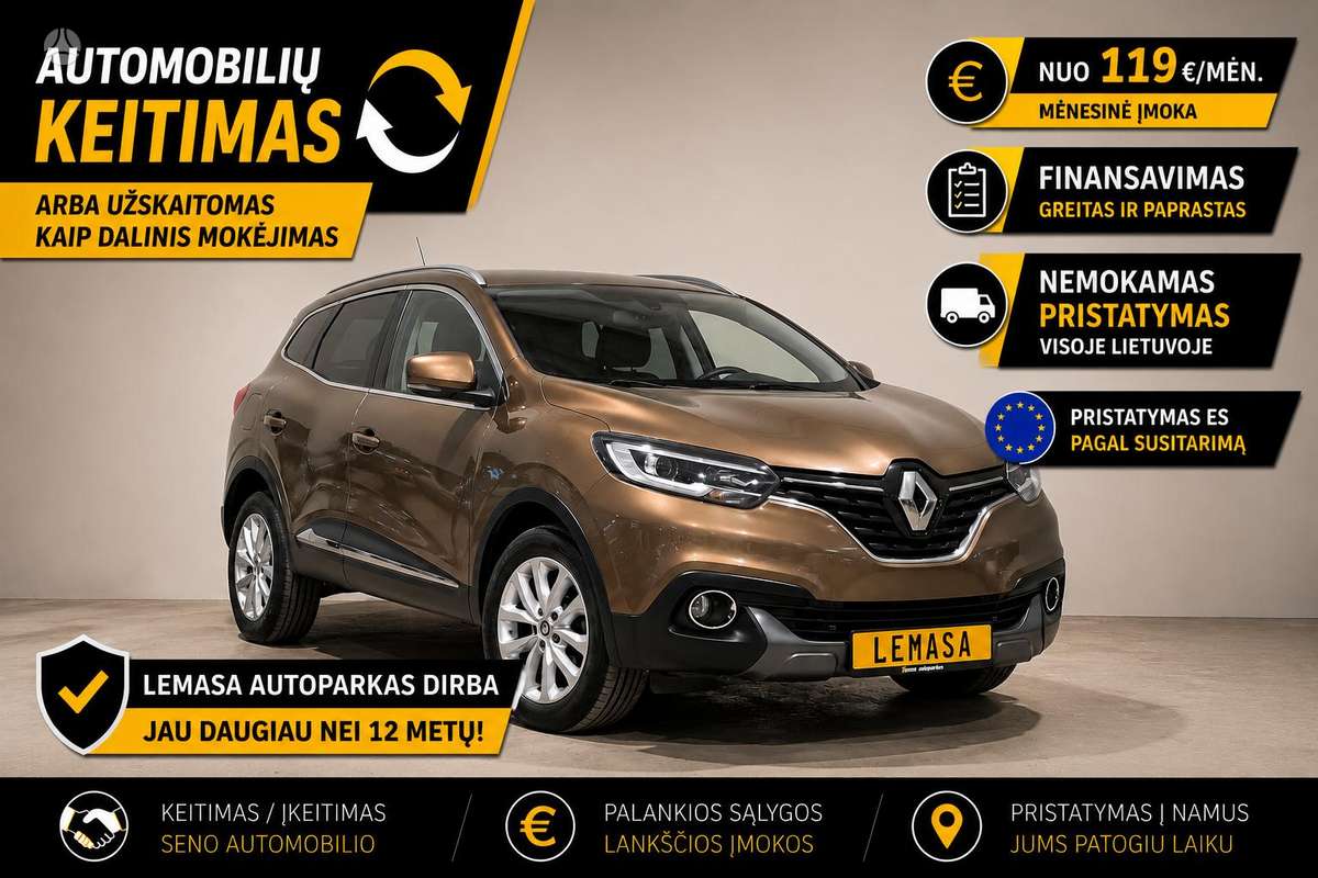 Renault Kadjar 2015 — авто для ЗСУ з Європи