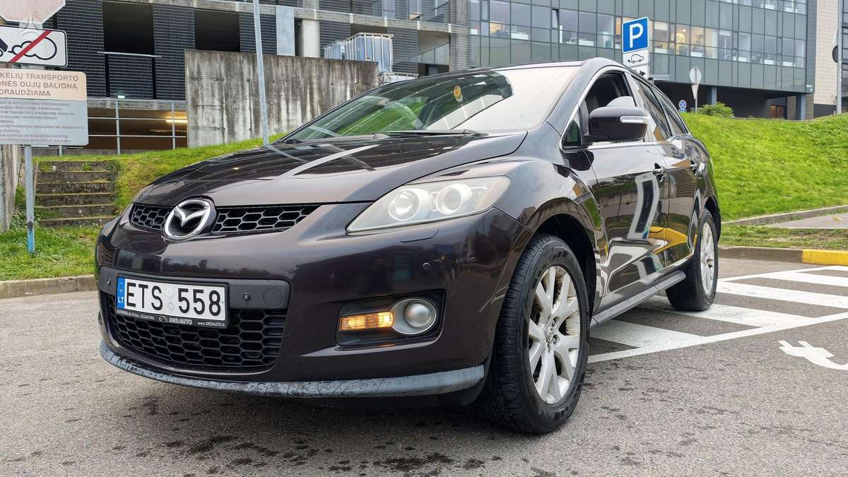 Mazda CX-7 2008 — rear view