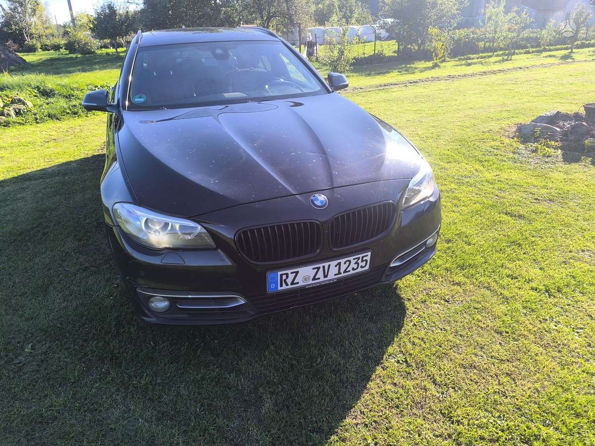 BMW 530 2014 — вигляд ззаду