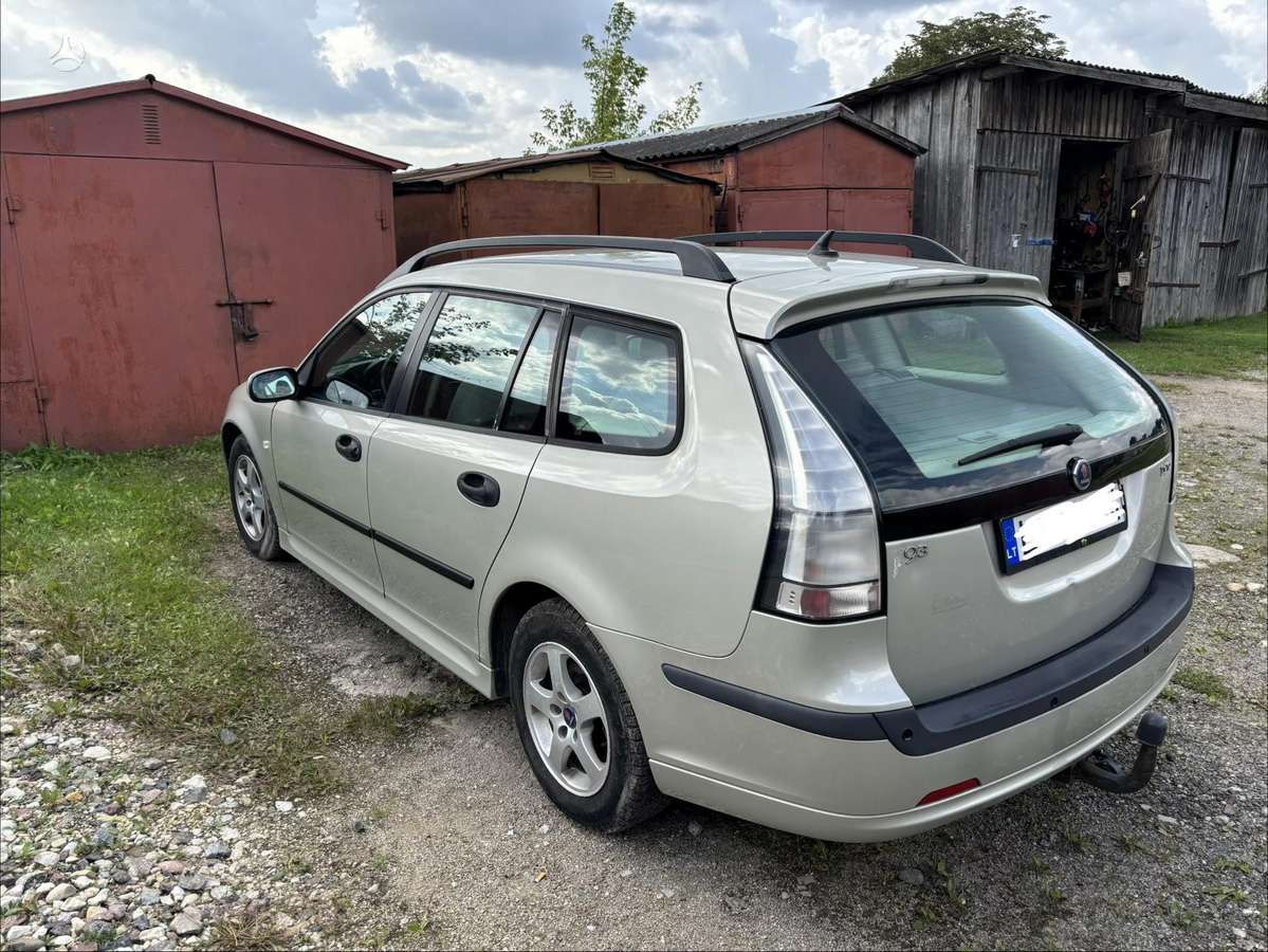 Saab 9-3 2005 — engine 1910 cm³, 120 HP (88kW)