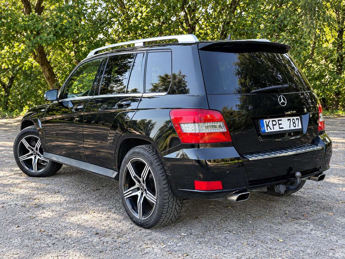 Mercedes-Benz GLK220 2010 — rear view