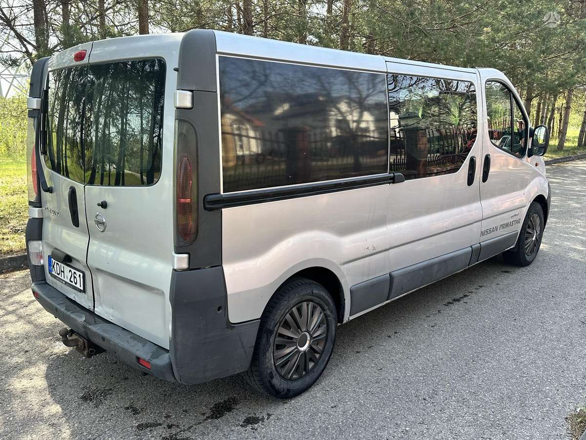 Nissan Primastar 2005 — двигун 2500 cm³, 135 HP (99kW)