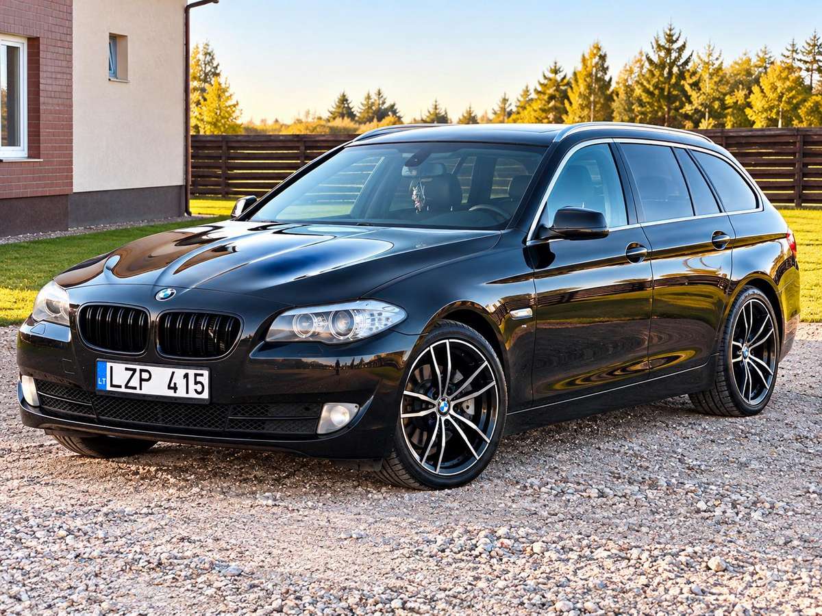 BMW 520 2012 — салон