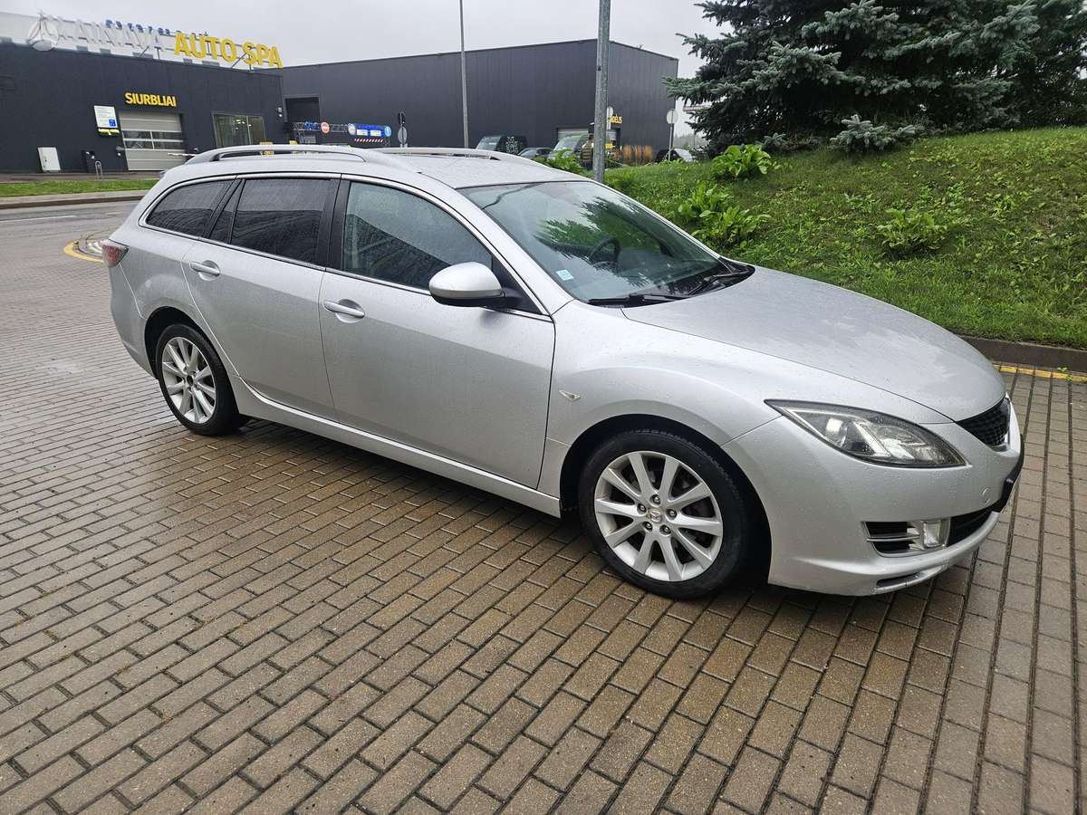 Mazda 6 2009 — вигляд ззаду