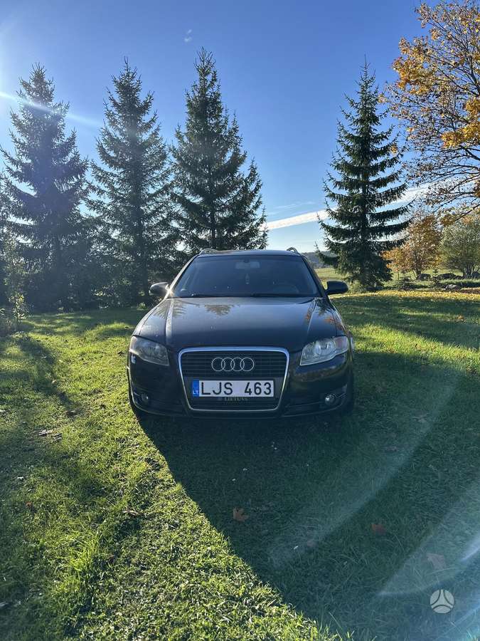 Audi A4 2007 — вигляд ззаду