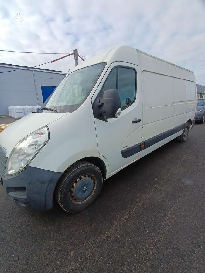 Opel Movano 2012 — engine 2299 cm³, 125 HP (92kW)