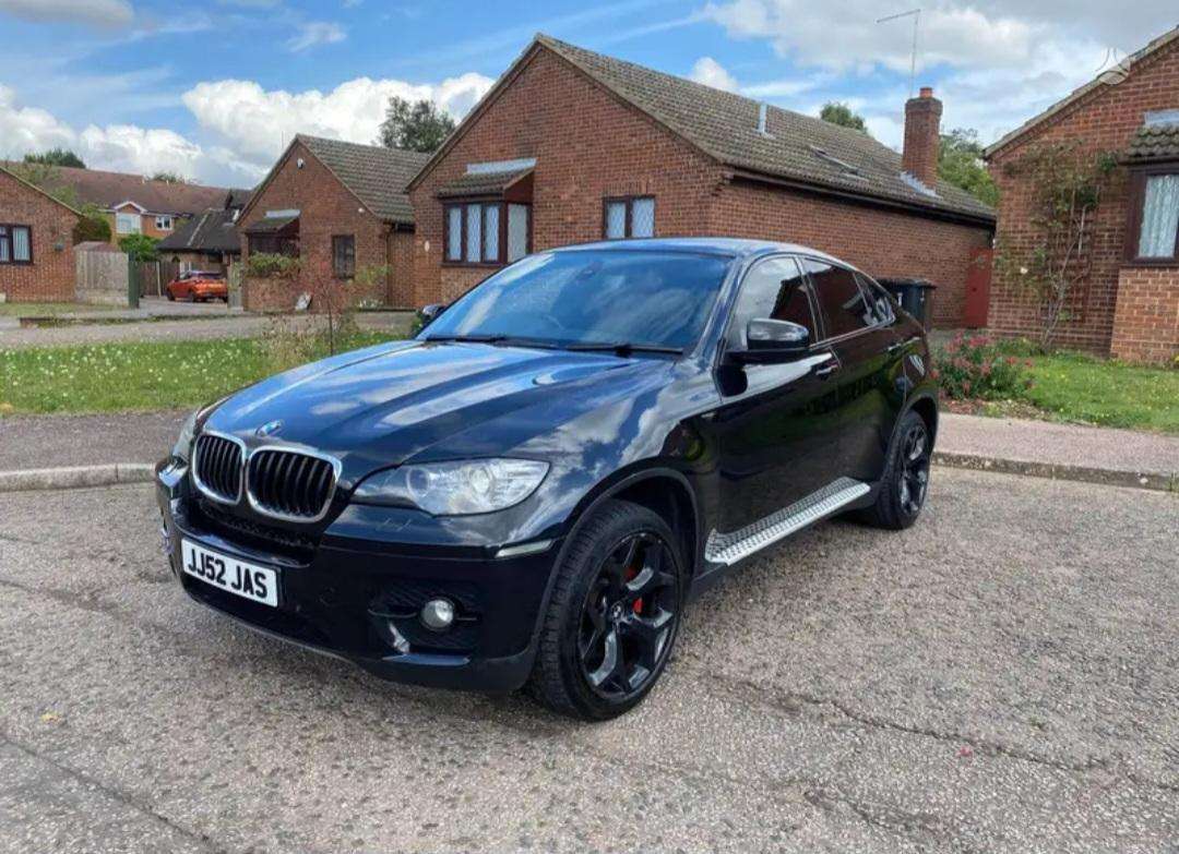 BMW X6 2008 — rear view