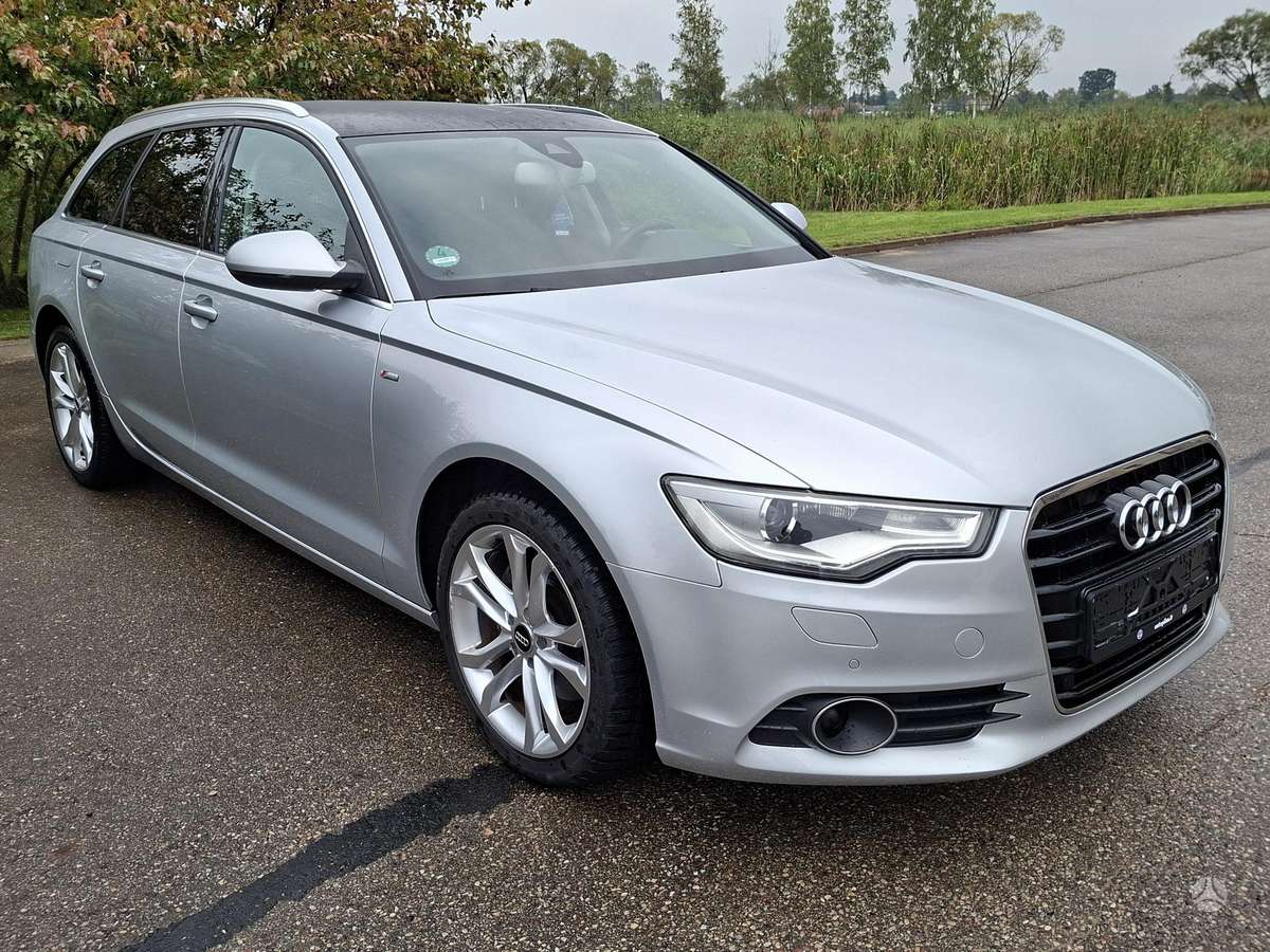 Audi A6 2013 — вигляд ззаду