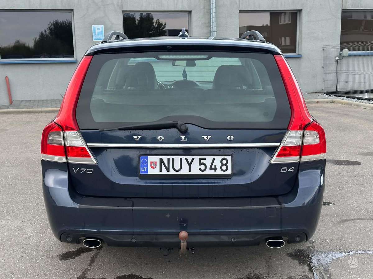 Volvo V70 2015 — engine 1969 cm³, 181 HP (133kW)
