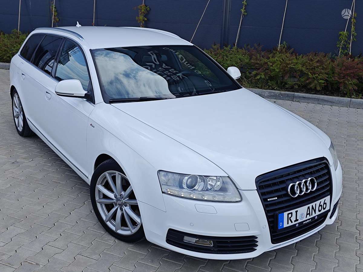 Audi A6 2009 — rear view