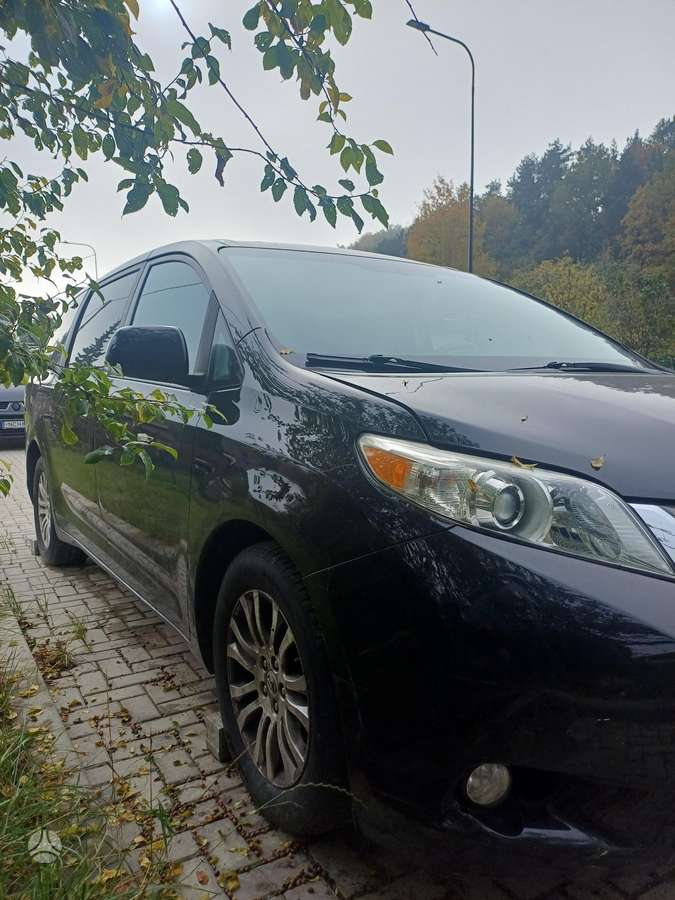 Toyota Sienna 2010 — rear view