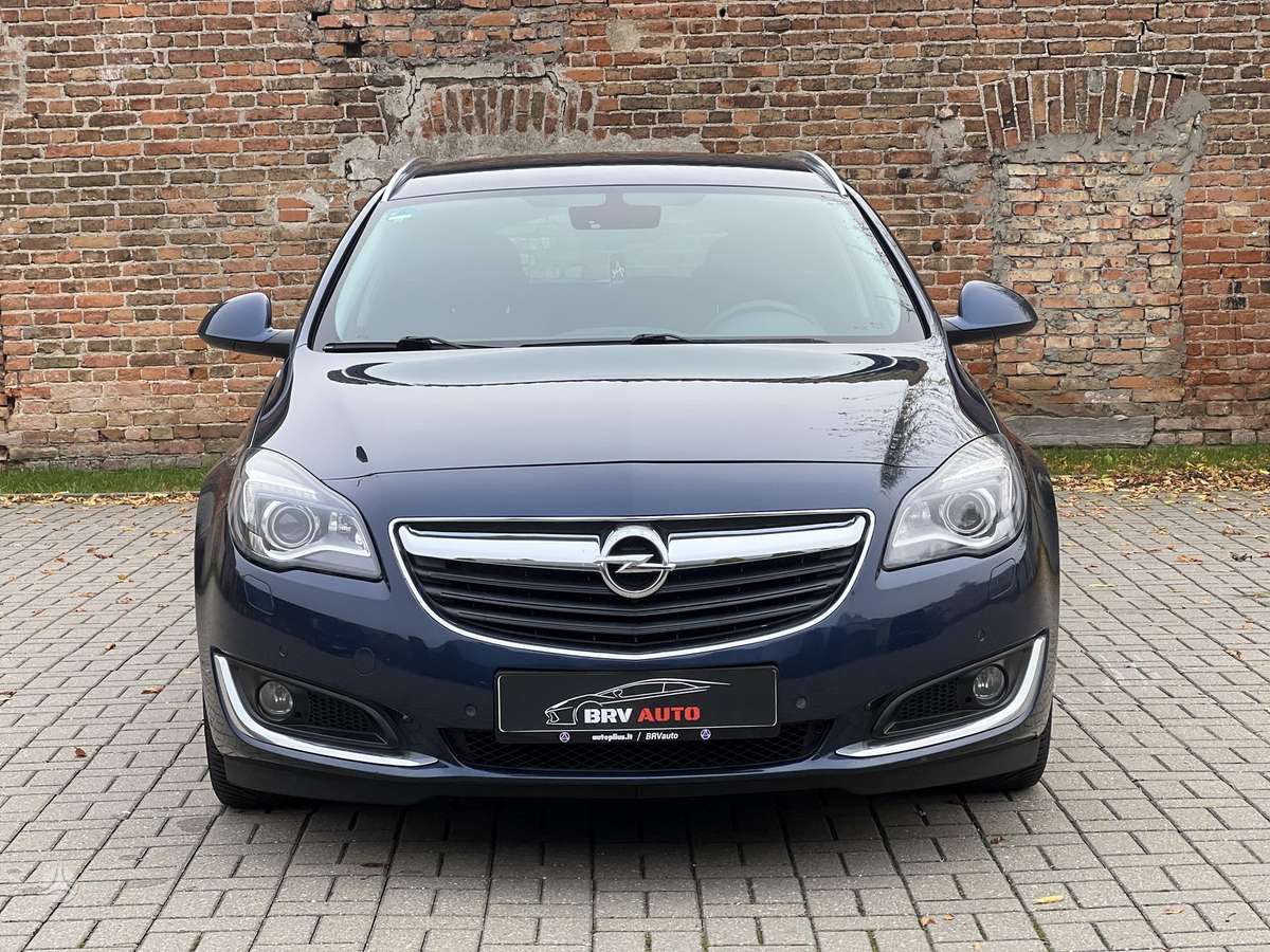Opel Insignia 2014 — салон
