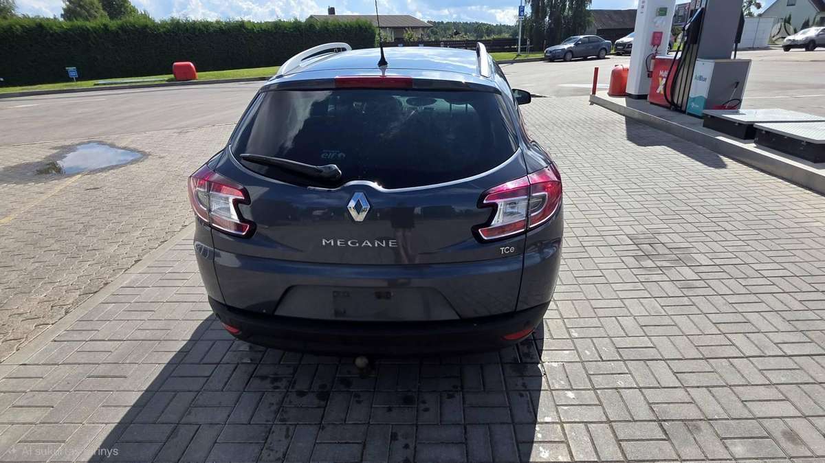 Renault Megane 2015 — салон