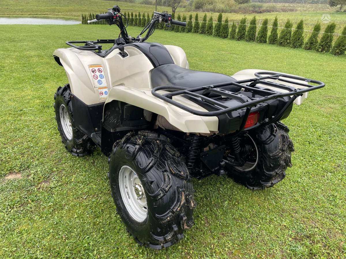 Yamaha Grizzly 2010 — салон