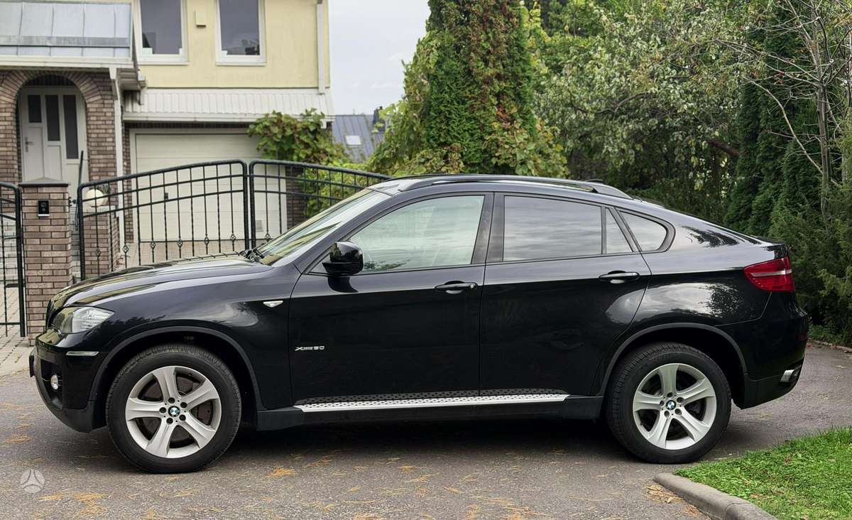 BMW X6 2008 — вигляд ззаду