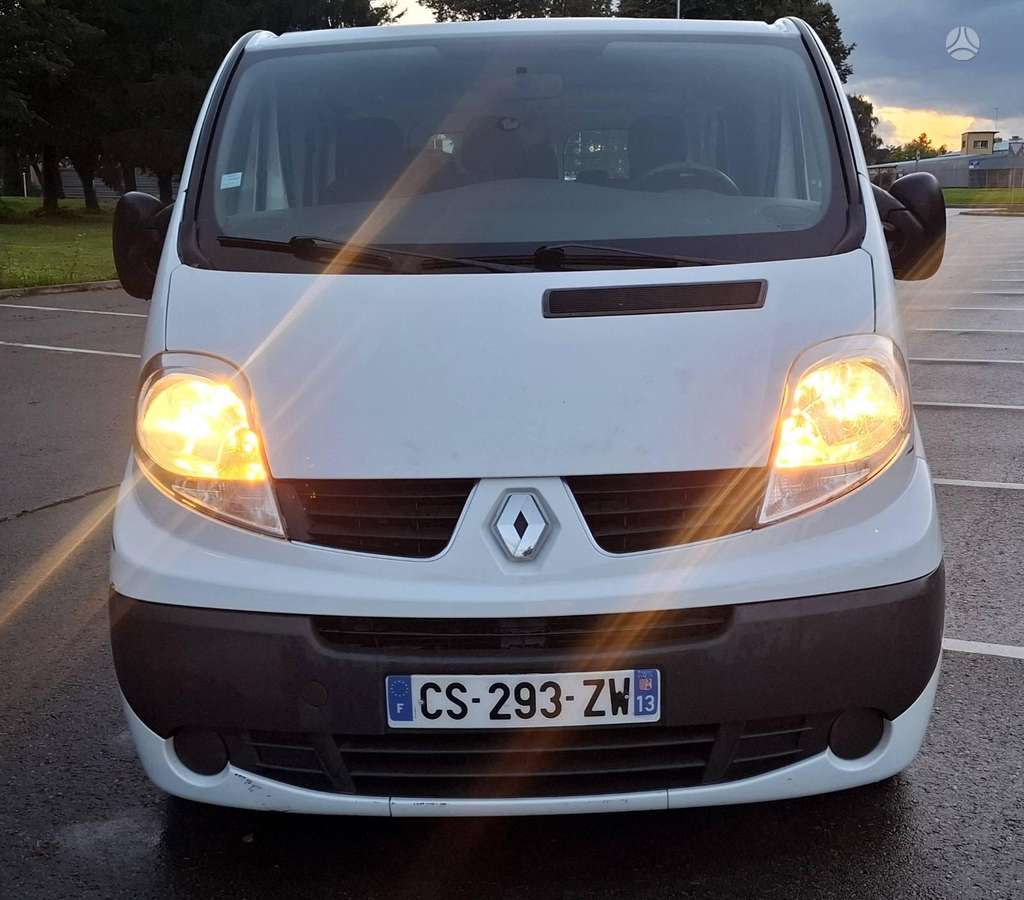 Renault Trafic 2013 — rear view
