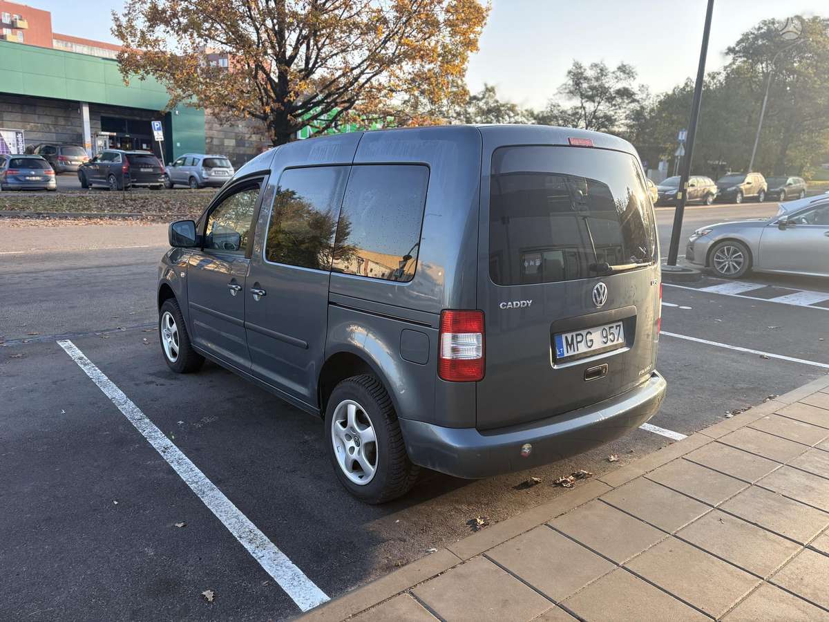 Volkswagen Caddy 2007 — engine 1400 cm³, 80 HP (59kW)