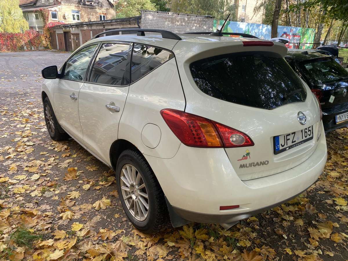 Nissan Murano 2009 — engine 3498 cm³, 256 HP (188kW)